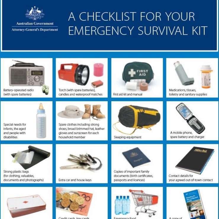EMA Emergency Checklist