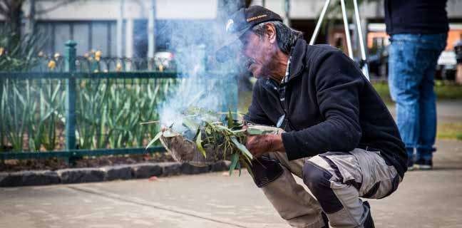 Image is from the Smoking Ceremony - Council Offices.