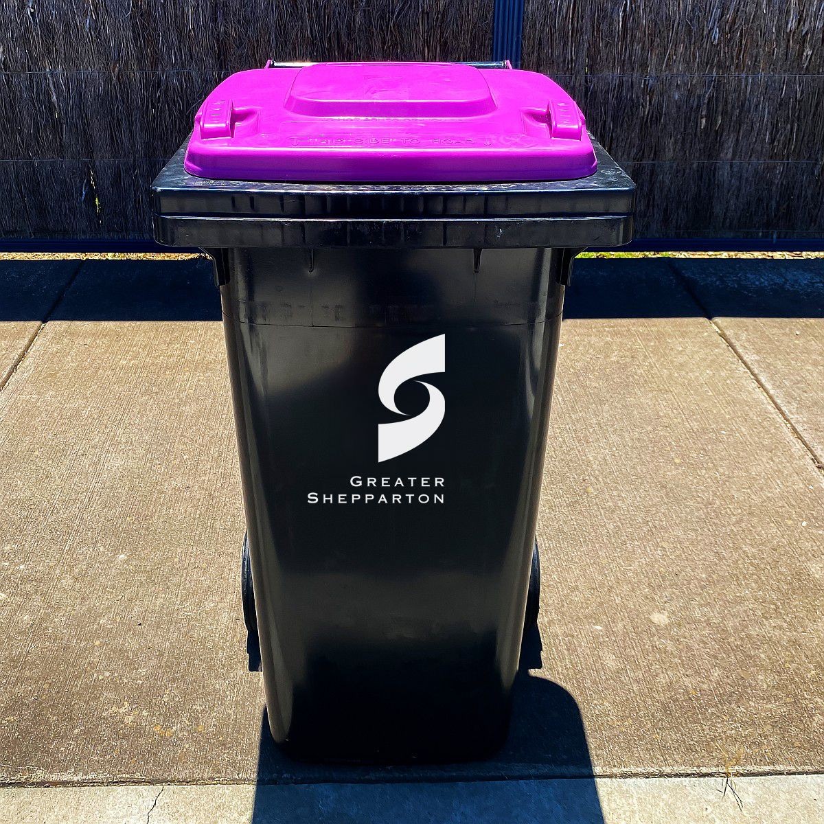 Purple Lid Bin (Glass) Greater Shepparton City Council