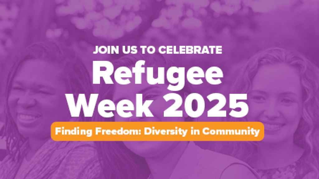 Cover graphic for Refugee Week: 15-21 June 2025