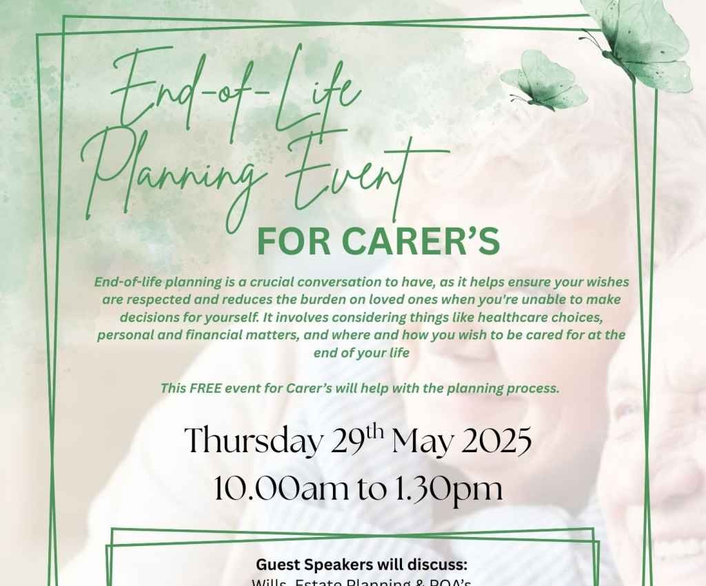 Cover image for event - End-of-Life Planning