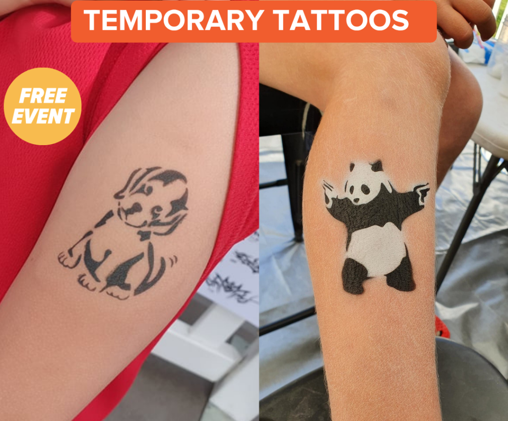 Cover image for event - Temporary Tattoos