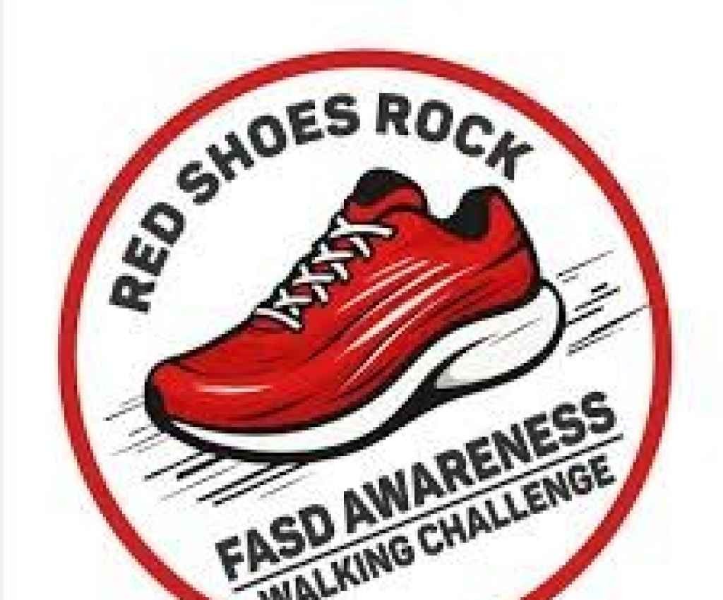 Cover image for event - Red Shoes Rock FASD Awareness Walking Challenge Grand Finale