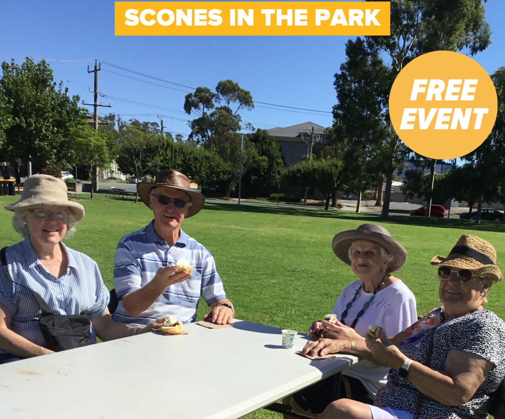 Cover image for event - Scones in the Park