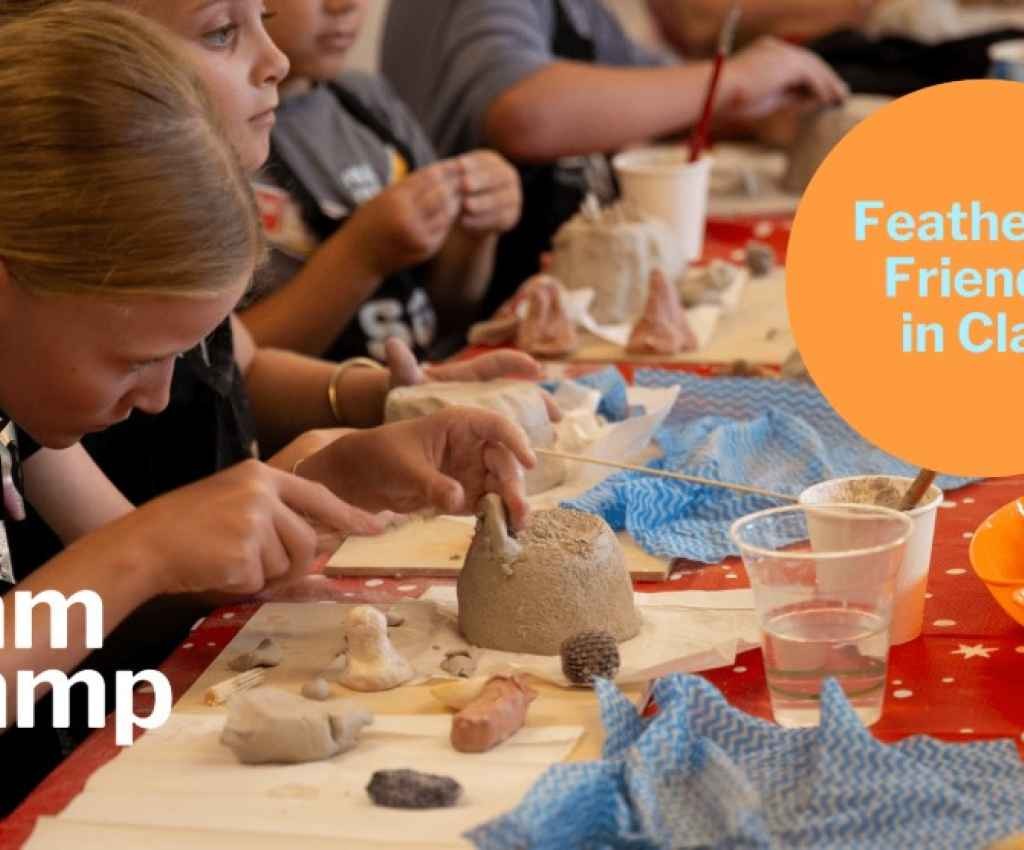 Cover image for event - Kids art program: Feathered Friends in Clay