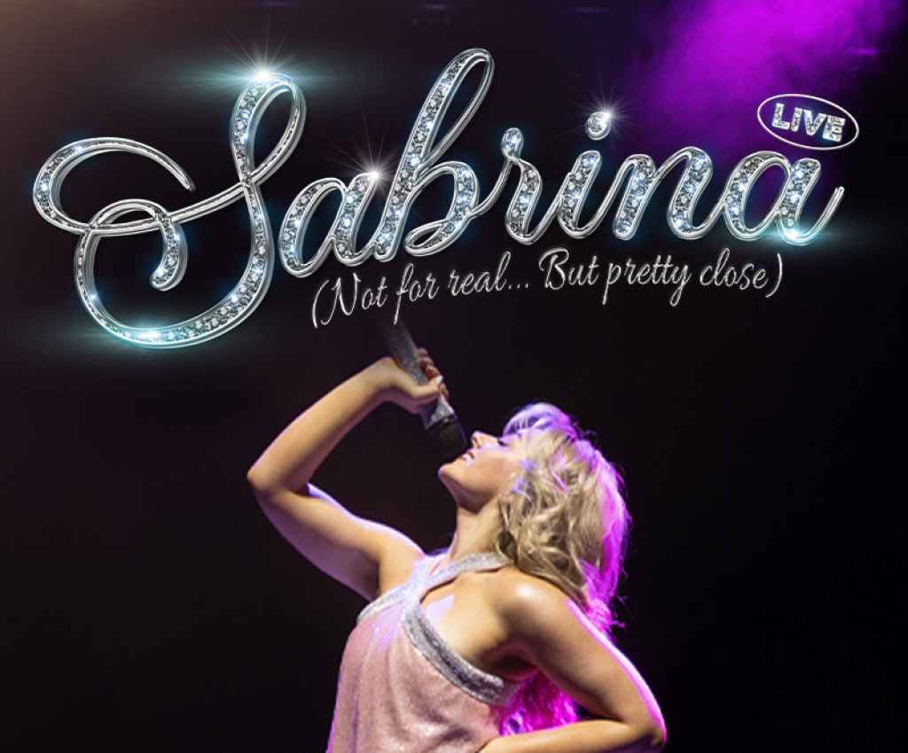 Cover image for event - Douglas Fabian Productions presents SABRINA LIVE -- (not for real…but pretty close)
