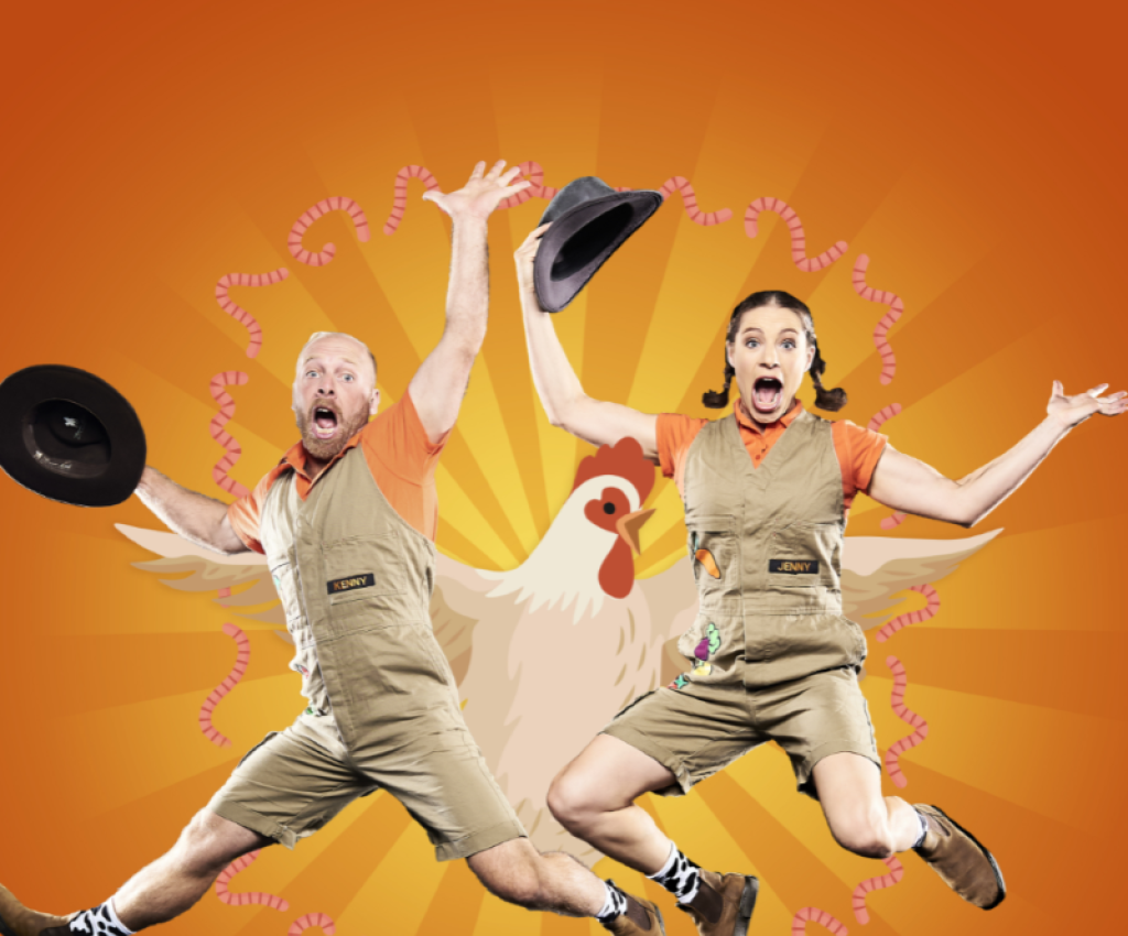 Cover image for event - Riverlinks presents The Farmy Farm -- Created By Circus Trick Tease - in collaboration with Stunned Mullet Circus