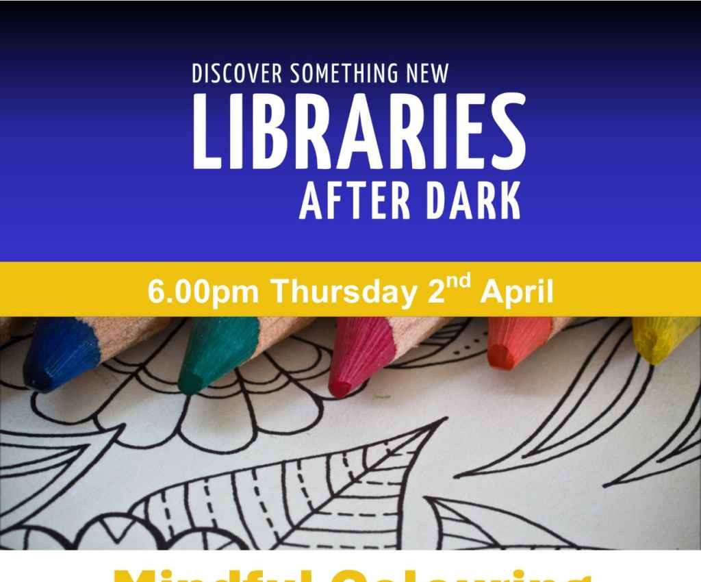 Cover image for event - Mindful Colouring for Adults at Shepparton Library