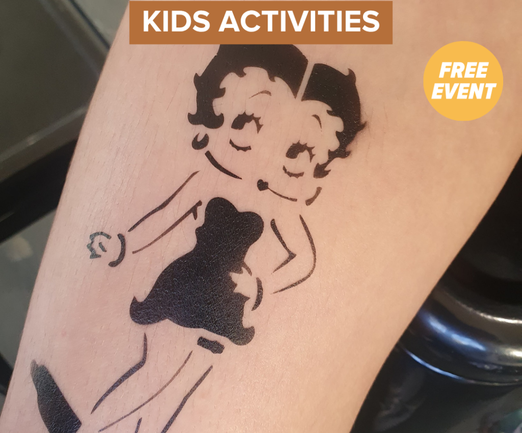 Cover image for event - Temporary Tattoos & Inflatable Games