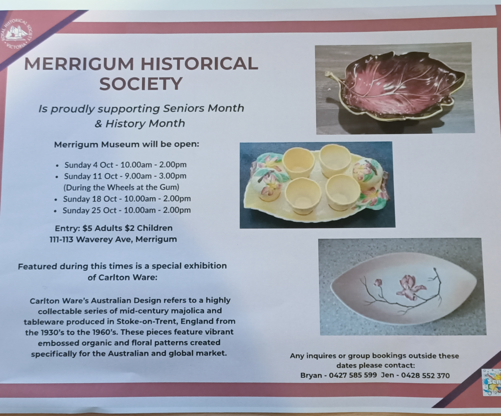 Cover image for event - Carlton Ware Exhibition
