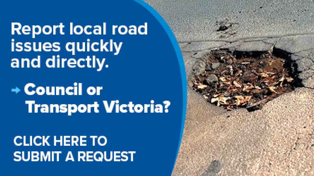 Cover graphic for Need to report a road maintenance issue?