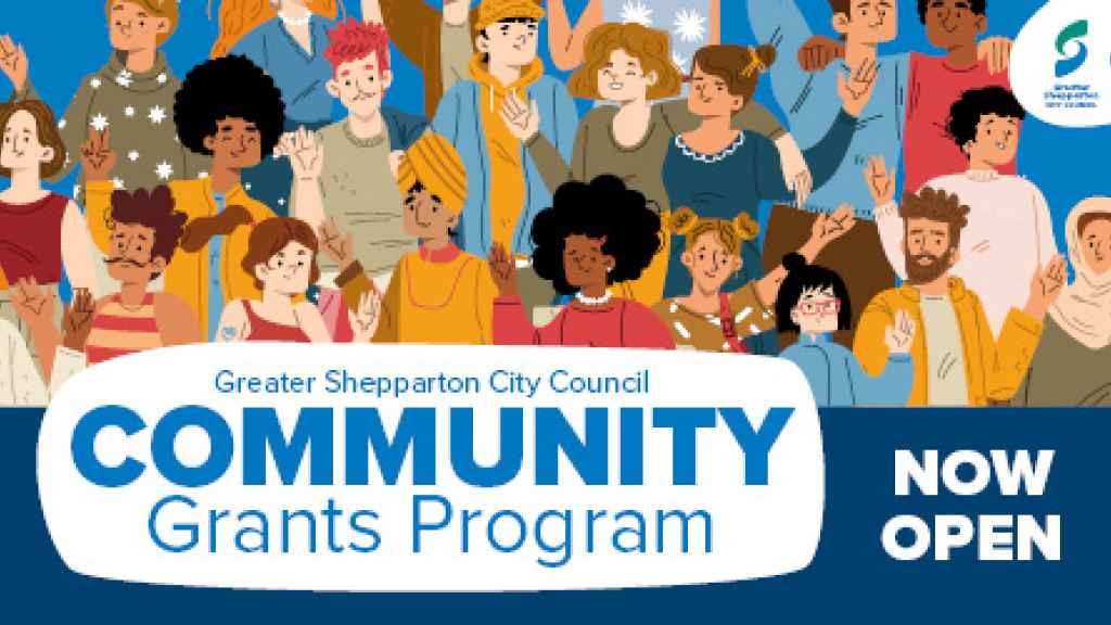 Cover graphic for Community Grants now open!