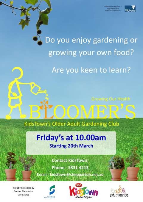 Bloomer s Flyer-Fridays Poster