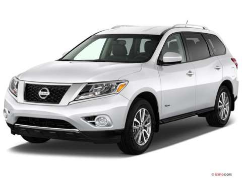 2014 nissan pathfinder angularfront