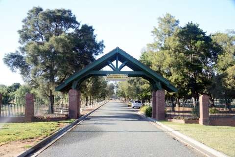 Pine Lodge entrance