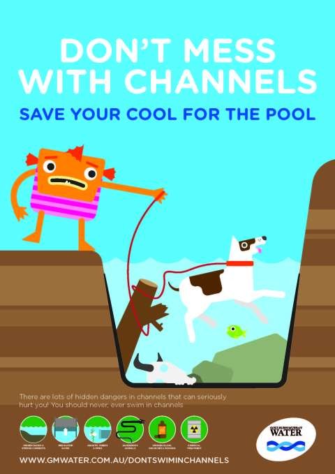 Channels Dont mess with Channels Poster Cool for pool 1
