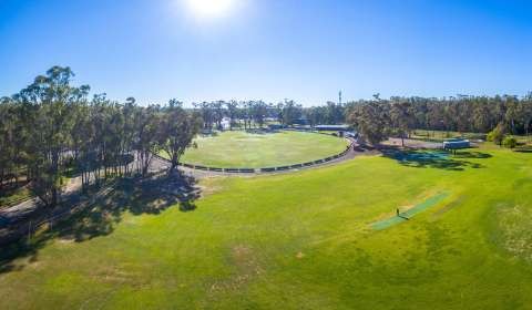 Shepparton Aerial Drone Princess Park Overview - 20161117 - 0075-Pano