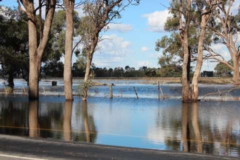 floods general water and road