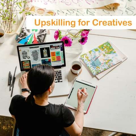 upskilling for creatives square