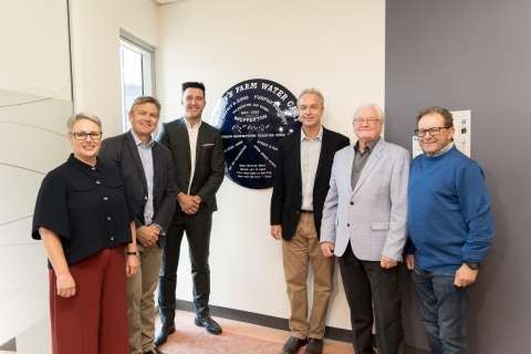 Gifted Furphy Tank End to Council - Attended by Adam Furphy Sam Furphy LINGY HARHANGI March 28 2024  DSC2087 15