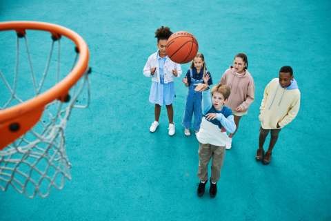 basketball-children