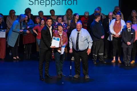 Shepparton Riding for the Disabled were awarded the 2025 Volunteer Team Award.