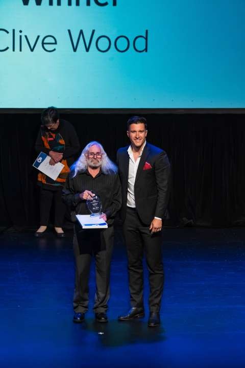 Clive Wood was the recipient of the Long Serving Volunteer Award.