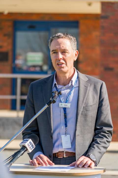 Goulburn Valley Health CEO Matt Sharp