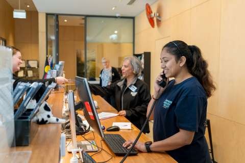 Visitor Centre Interior at SAM